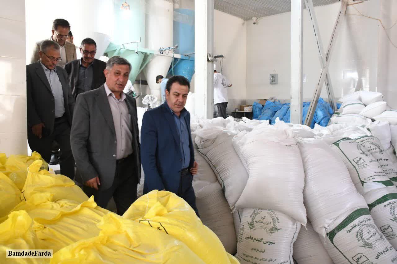 نظارت میدانی بر روند خرید تضمینی گندم در آذربایجان شرقی