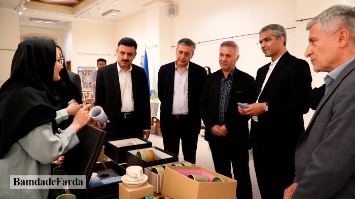بازدید مشاور اقتصادی وزیر علوم، تحقیقات و فناوری از دانشگاه هنر اسلامی تبریز