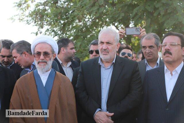بازدید وزیر نیرو از طرح آبرسانی به مرند