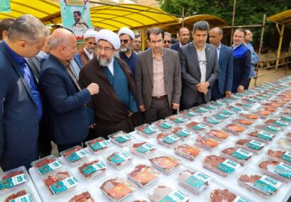 توزیع ۲۰ هزار بسته گوشت بین نیازمندان تحت حمایت