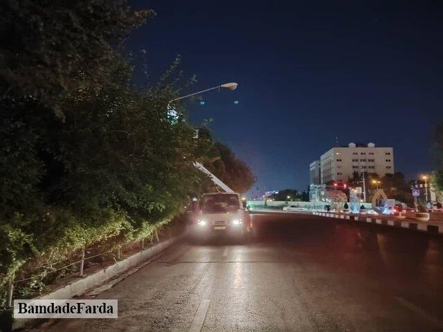 حذف ۱۵۰هزار چراغ پرمصرف از معابر تبریز حذف ۱۵۰هزار چراغ پرمصرف از معابر تبریز